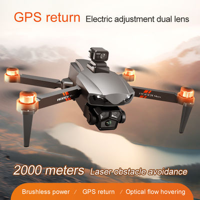 Rg601 Drone met Wifi Fpv 4k 1080p Dual Cameras 360 Laser Obstacle Avoidance en Brushless Motor Control Type afstandsbediening