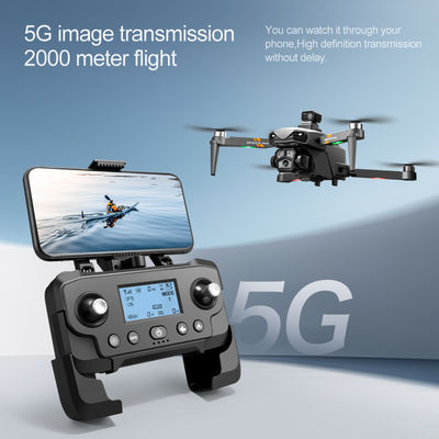 Rg601 Drone met Wifi Fpv 4k 1080p Dual Cameras 360 Laser Obstacle Avoidance en Brushless Motor Control Type afstandsbediening