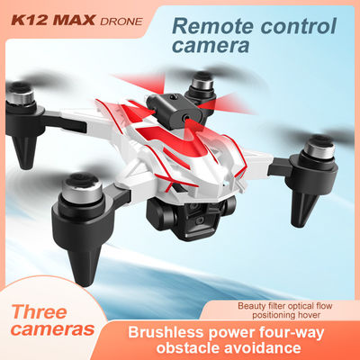 2.4G Frequency K12 Max Drone Wifi FPV RC Drones met afstandsbediening Video Quadcopter Toy en Three Pro 4K HD Camera