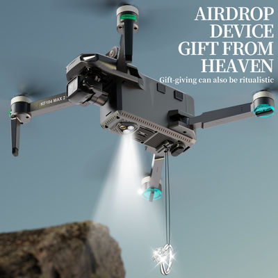 Ontwerp Kf104 Max 2 Drone Rc 5g Wifi Drone 4k Professional Met Aerial 3-Axis Anti-shake Gimbal Obstakelvermijding Borstelloze Quadcopter