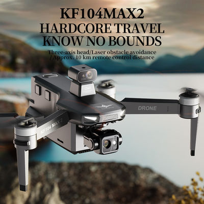 Ontwerp Kf104 Max 2 Drone Rc 5g Wifi Drone 4k Professional Met Aerial 3-Axis Anti-shake Gimbal Obstakelvermijding Borstelloze Quadcopter