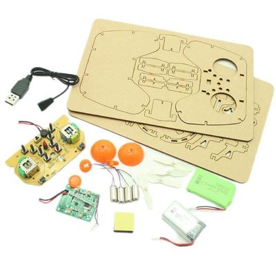 Bouwen en leren Diy Houten Gebouw Drone Quadcopter Assembleren Rc Drones Kit Set Speelgoed Onderwijs Voor studenten Leer kinderen