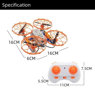 Dual Shape Drone met 360 graden Flip Function Building Block Assembly