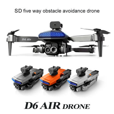 D6 Air Mini Drone Professional 4k HD Camera Quadcopter met opvouwbaar ontwerp Obstakelvermijding en afstandsbediening