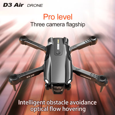 2024 D3 Air Drone LED Light 360 graden Tumbling Headless Mode Optische stroom positionering Opvouwbare RC Drone voor beginners