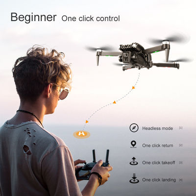 Beginner Operator vaardigheidsniveau Draagbare RC drone met obstakelvermijding en drievoudige camera D3 Pro 4k borstelloze motor