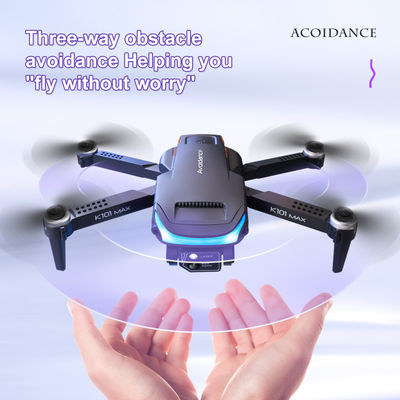 Plastic Zwart Grijz K101 Max Drone 4k Camera Optische stroom Obstakelvermijding Drone Met HD Camera