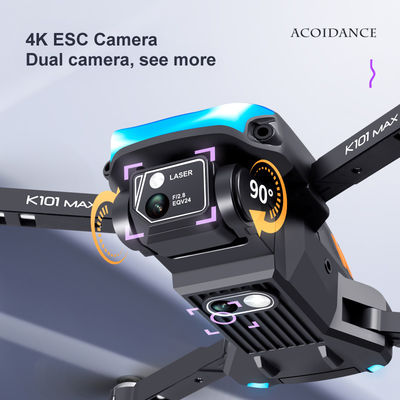 Plastic Zwart Grijz K101 Max Drone 4k Camera Optische stroom Obstakelvermijding Drone Met HD Camera