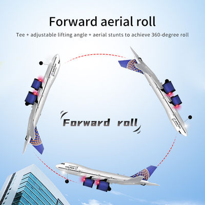 Elektrisch RC-vliegtuig A380 747 Modus Makkelijk te vliegen Stunt Roll 2.4GHz afstandsbediening zweefvliegtuig voor en batterijen inbegrepen