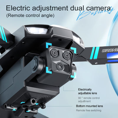 Beginnersdrones Drie-assige stroompositiëring Borstelloze mini vouwbare drone met infrarood obstakelvermijding en 4k-camera