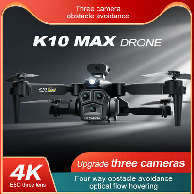 Drone met drievoudige 4k camera Wifi Fpv Camera Stabilisator voor beginners Obstakelvermijding RC Quadcopter 2.4G