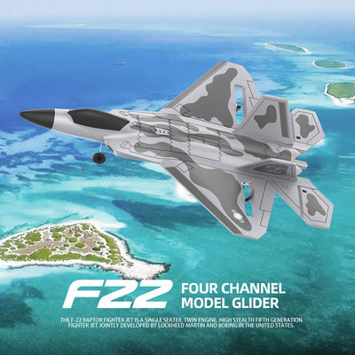 F22 Rtf Epp Foam Jet Vliegtuig Afstandsbediening Rc Gevechtsvliegtuig Speelgoed Ouderdomsbereik 8 tot 13 Jaar Besturingsafstand Ongeveer 200 meter