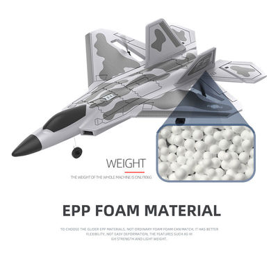 F22 Rtf Epp Foam Jet Vliegtuig Afstandsbediening Rc Gevechtsvliegtuig Speelgoed Ouderdomsbereik 8 tot 13 Jaar Besturingsafstand Ongeveer 200 meter