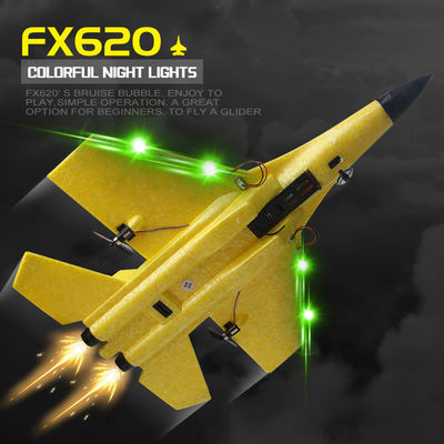 FX620 2.4GHz 2-Channel Foam RC Plane Model Glider RC Jet Plane met laadtijd van 60 minuten en 3.7V 150mAh batterij