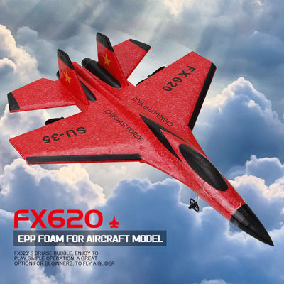 FX620 2.4GHz 2-Channel Foam RC Plane Model Glider RC Jet Plane met laadtijd van 60 minuten en 3.7V 150mAh batterij