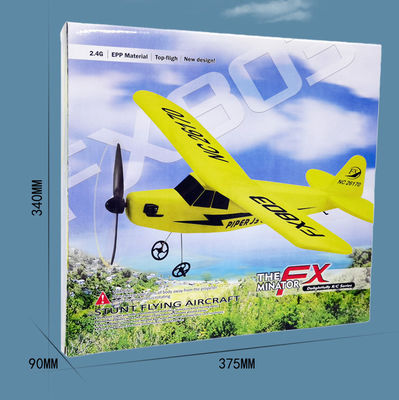 Fx803 Piper Cub J-3 RC Vliegtuig Modeltechnologie 2.4GHz afstandsbediening Vliegtuig zweefvliegtuig voor buitenspel videoopname Resolutie N/A