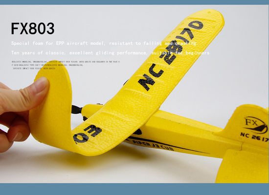Fx803 Piper Cub J-3 RC Vliegtuig Modeltechnologie 2.4GHz afstandsbediening Vliegtuig zweefvliegtuig voor buitenspel videoopname Resolutie N/A
