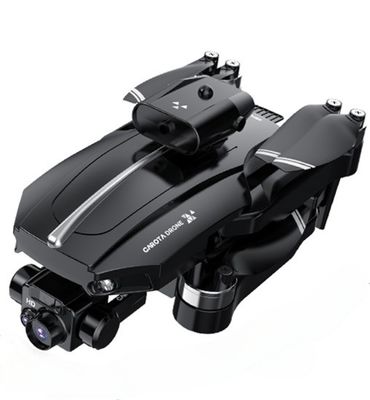 BLACK HUGTEC W21 Drone Aanpasbare camerainstellingen en One-Touch Video Recording voor maximale vliegtijd 10-20min
