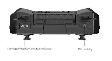 BLACK HUGTEC W21 Drone Aanpasbare camerainstellingen en One-Touch Video Recording voor maximale vliegtijd 10-20min