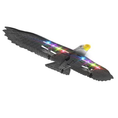 2024 2-way Eagle Glider Model Rtf Met licht en zelfbalansering 3 Changell Glider Controlled Aircraft Scale 56*29.5*8 CM