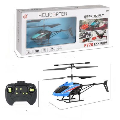 F770 Precision Control Toy Helicopter Stabiele vluchtprestaties en 3D Flip Stunt Capability Single Package Size 44X8.8X18 CM