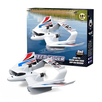 Rc watervliegtuig vliegtuig speelgoed jet vaste vleugel 2.4g afstandsbediening zweefvliegtuig schuimvliegtuig model rc vliegtuig voor 8-13 jaar oud