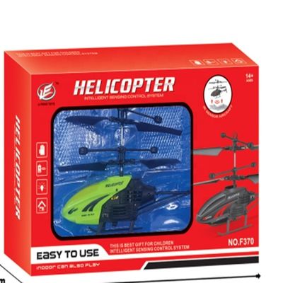Miniatuur vliegspeelgoed F370 Lichte speelgoedhelikopter met Wi-Fi-functies Gyroscoop en 3,7V batterij