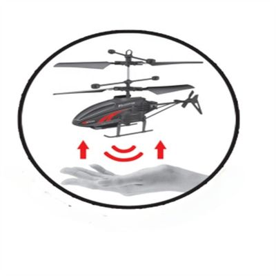 Miniatuur vliegspeelgoed F370 Lichte speelgoedhelikopter met Wi-Fi-functies Gyroscoop en 3,7V batterij