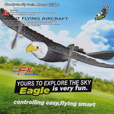 EPP-materiaal Rc Epp Vliegtuig Bm18 Wingspans Eagle Vliegtuig 2.4g Radiocontrole Afstandsbediening Hobbyglider Vliegtuig Schuim jongens speelgoed voor kinderen
