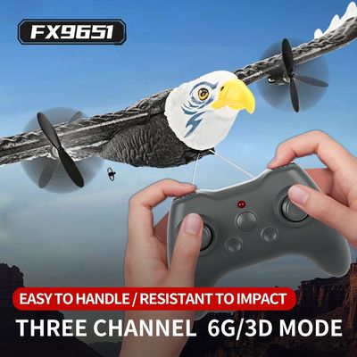 Features RTF 3ch Epp Foam Rc Simulatie vleugelspanning Bald Eagle 2.4g Rc Glider Vliegtuig speelgoed met 14 jaar tot leeftijdsbereik