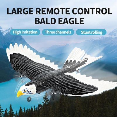 Features RTF 3ch Epp Foam Rc Simulatie vleugelspanning Bald Eagle 2.4g Rc Glider Vliegtuig speelgoed met 14 jaar tot leeftijdsbereik