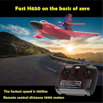Raptor H650 Epp Foam 6ch Rtf Led Lights Zee Land Lucht Elektrische Radio Control Rc Jet Fighter Borstelloze luchtvaart speelgoed Perfect