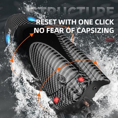 8 tot 13 jaar Leeftijdbereik Rc afstandsbediening Snelboot Hoogsnelheid 40 Km/uur Jetboot Led Light Omgekeerd Herstel 2.4g Volwassenen En Kinderen