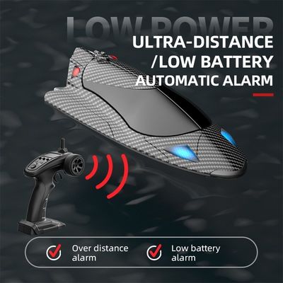 8 tot 13 jaar Leeftijdbereik Rc afstandsbediening Snelboot Hoogsnelheid 40 Km/uur Jetboot Led Light Omgekeerd Herstel 2.4g Volwassenen En Kinderen