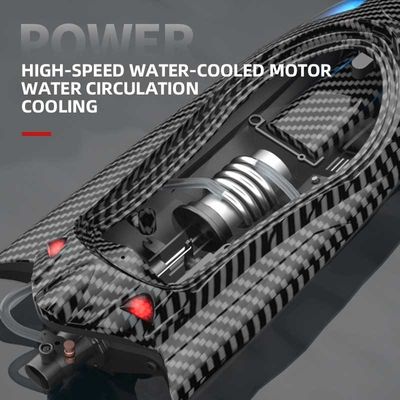Fy011 Hoge snelheid 25KM/h RC boot 2.4G afstandsbediening Geen blootgestelde messen omgekeerd reset explosief en krachtig RC schip speelgoed