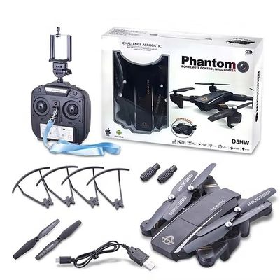 D5Hw Hot Products Drone Hoge populariteit Borstelloze motor Drone Camera Wi-Fi Draadloze communicatietechnologie 45X45X8 Grootte