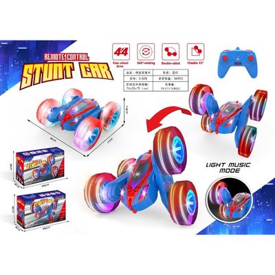 Staat van assemblage Klaar om te gaan High Speed Remote Control Tumbling Stunt Car met Double Side Color Design