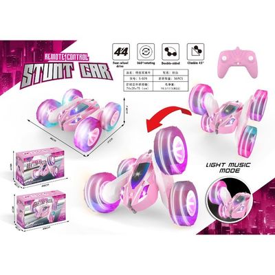 Staat van assemblage Klaar om te gaan High Speed Remote Control Tumbling Stunt Car met Double Side Color Design