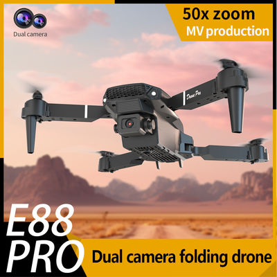 Professionele Draagbare Drone E88 Pro met Dual Camera 4k 8k Wifi Fpv Quadcopter 3.7V 1800mAH Lithiumbatterijcapaciteit