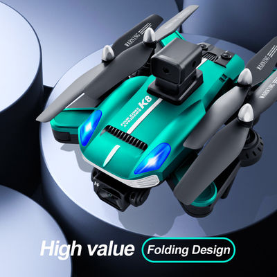 Aluminiumlegering 2024 K8 Drone Dual Camera Vier-assige vouwvliegtuig met obstakelvermijding en RC Helicopter Dron 8k Pro