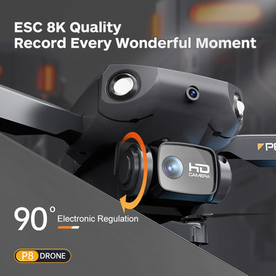 Besturingstype P8 Drone Dual Esc 4k Hd Camera Opvouwbaar Rc afstandsbediening Quadcopter Fotografie Wifi Fpv Mini Drones Boy Gifts Toys Vs F189