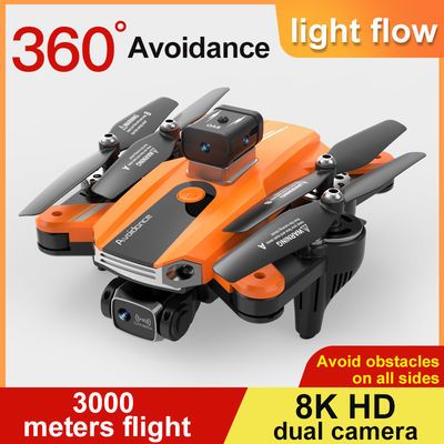 7.4V 2500mAh Batterijcapaciteit Aerial Quadcopter Drone met dubbele camera en obstakelvermijding