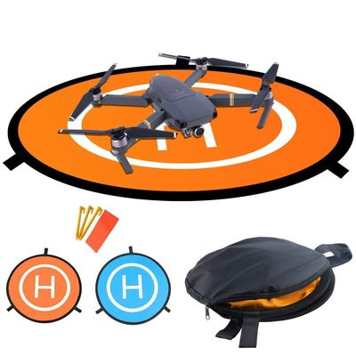 Oranje Blauwe Drone Landing Pad Waterdicht Platform voor 55cm Drones en RC Quadcopters