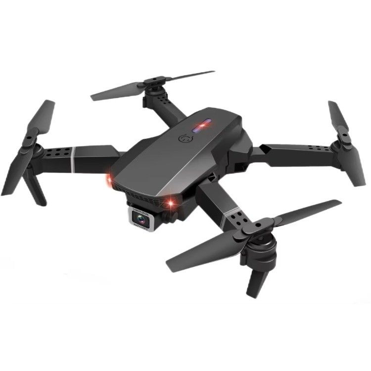 Opvouwbare UAV Quadcopter met Aeroscope Helicopter Camera HUGTEC E88 PRO HD FPV Drone Battery 3.7V 1800MAH Zwart Grijz