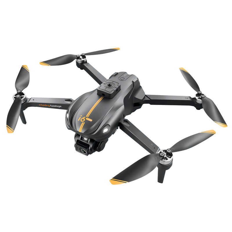 I6 Max Obstakelvermijding Nacht 4k Dual Camera Aerial Fpv Drone Borstelloze motor Windbestendige optische stroom Rc Quadcopter