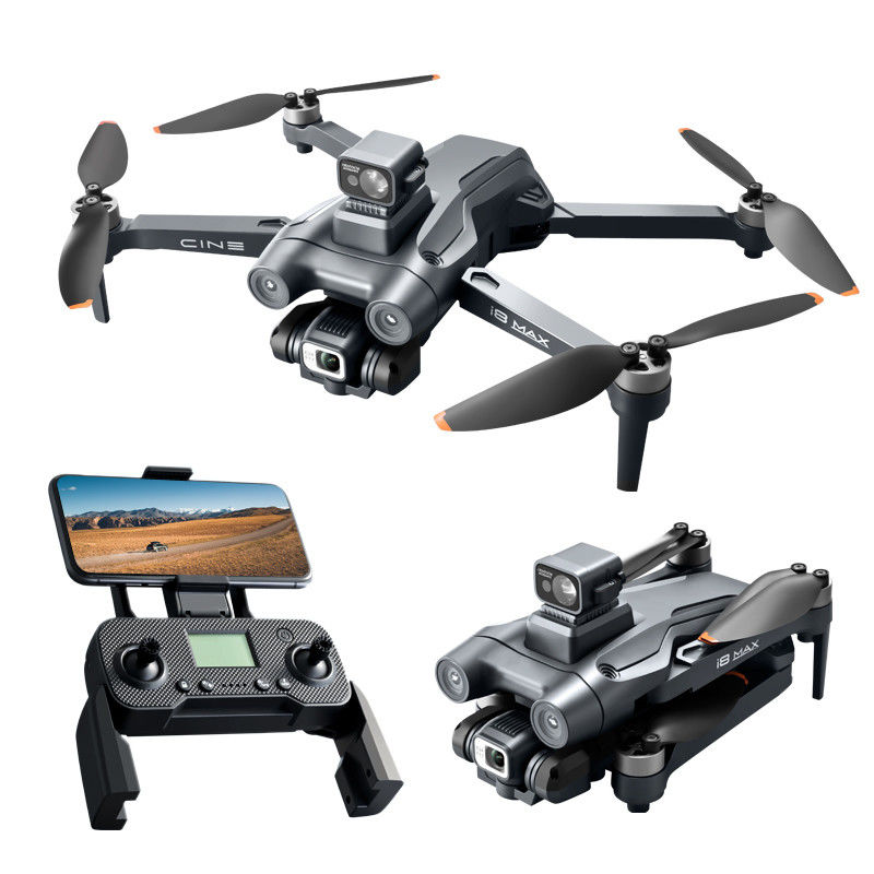 7.4V 3800Mah Drone Battery I8 MAX 5G Wifi Big GPS Drone met Camera Electric 4K UAV Mapping Drone