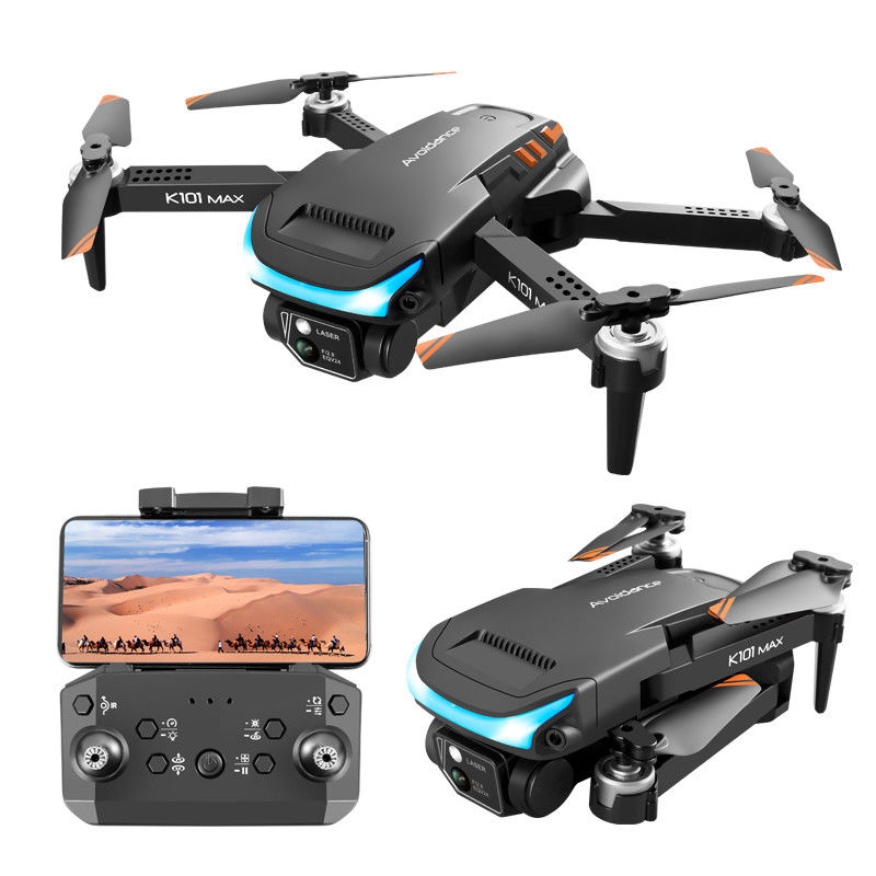 Plastic Zwart Grijz K101 Max Drone 4k Camera Optische stroom Obstakelvermijding Drone Met HD Camera
