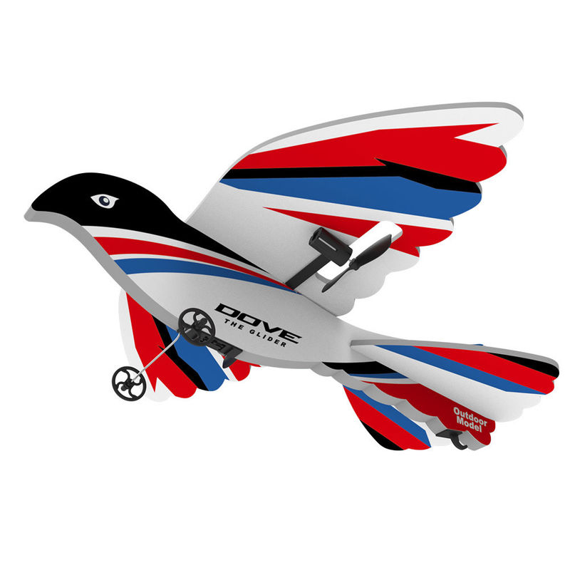 2.4g 2ch Afstandsbediening Speelgoed Vliegende vogel Mpp Schuim Rc Vliegtuigen Rc Vliegende vogel Speelgoed met beginners vaardigheidsniveau