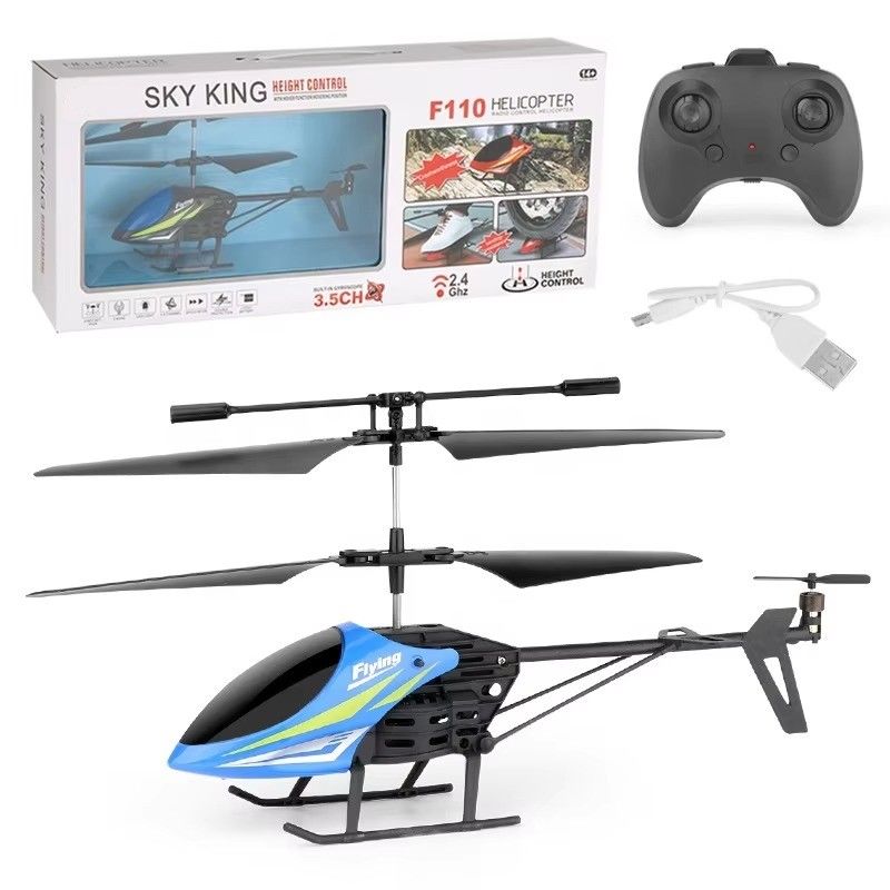 F110 3.5 Channel Toy Helicopter 2.4Ghz Remote Control Helicopter Mini Rc Helicopter Outdoor Video Capture Resolutie geen