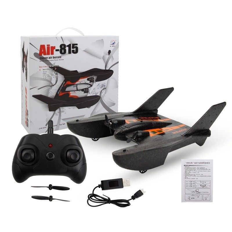Indoor-Outdoor 2.4GHz afstandsbediening Vliegtuig Rc Crash-Resistant Automatic Balance EPP Ruimteschip met 2 modi en 4 kanalen